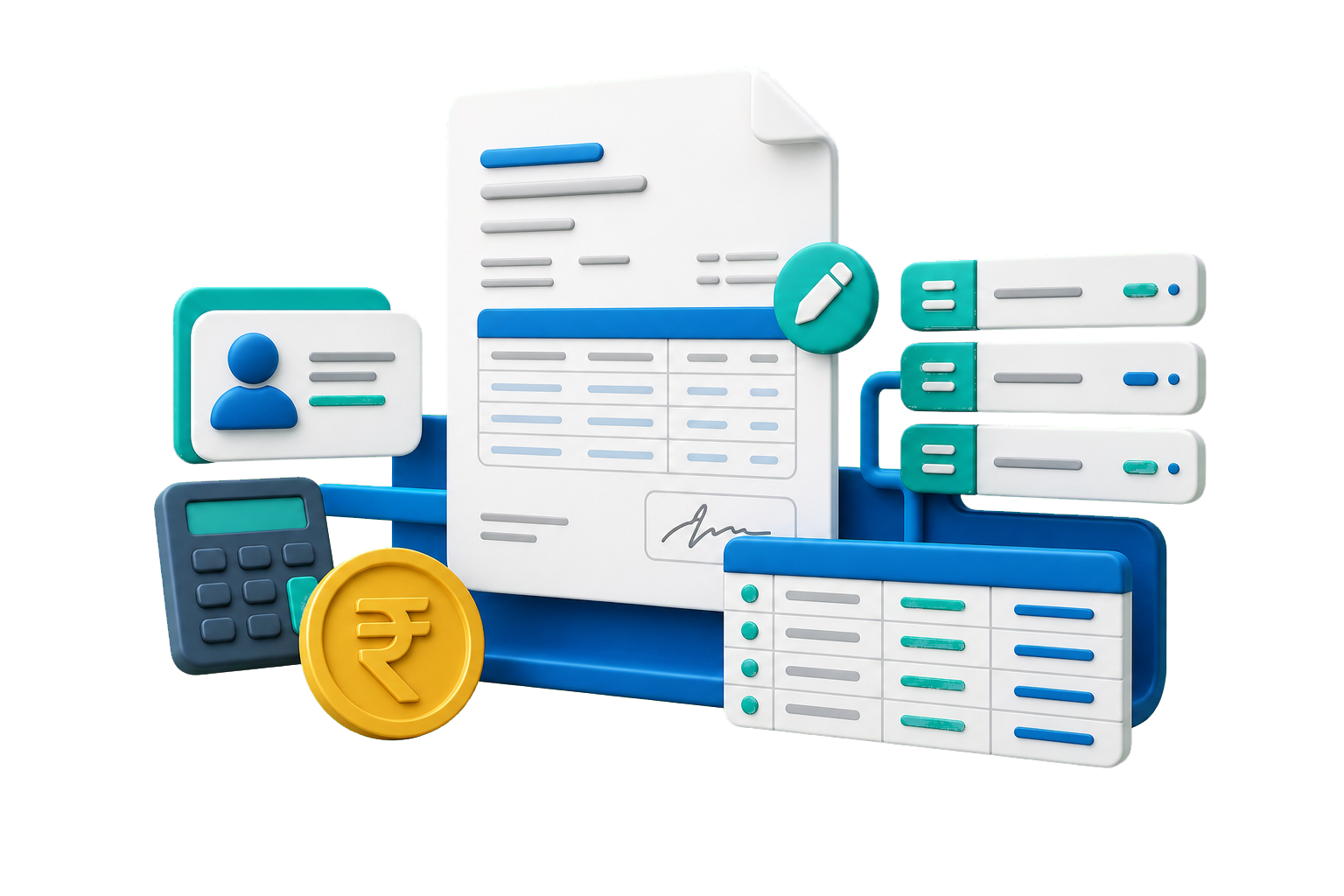 3D Sales Bill and ledger entry workflow 3D Sales Bill and ledger entry workflow